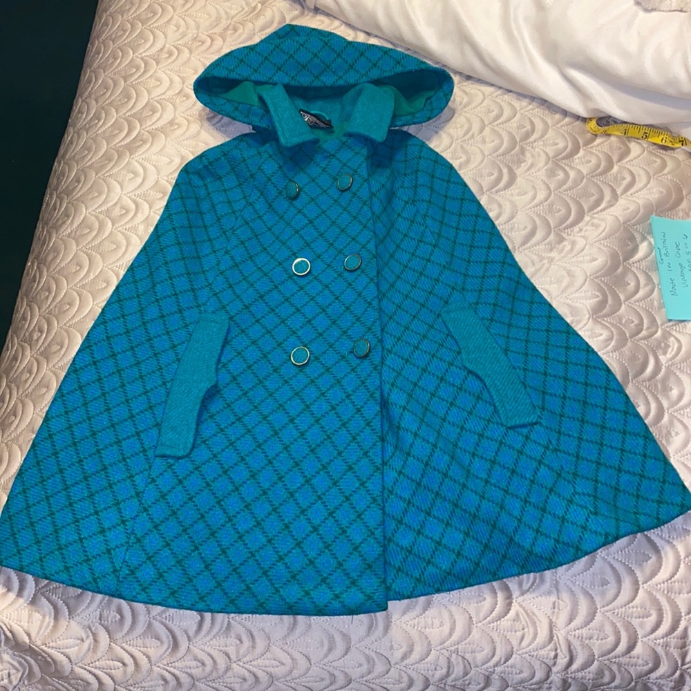 St. Michael Vintage Riding Cape Kids Age 5-6